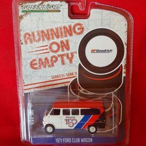 GREEN LIGHT, 1971 FORD CLUB WAGON VAN, MINT IN THE PACKAGE!!!